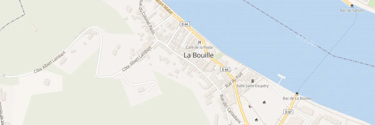 Plan du 33 Rue des Canadiens à La Bouille