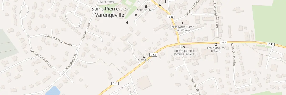 Plan du 110 Rte de Duclair à Saint-Pierre-de-Varengeville