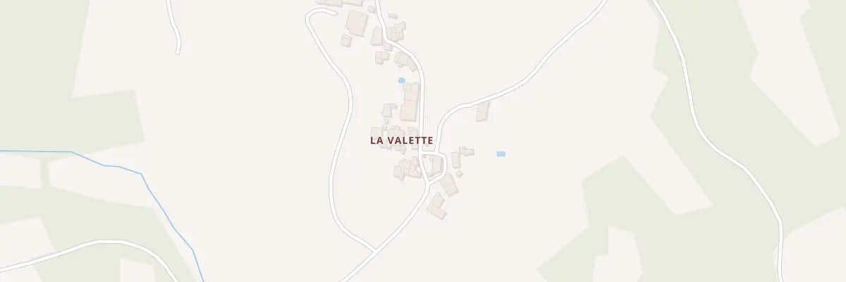 Plan du 5219 La Valette à Montrol-Sénard