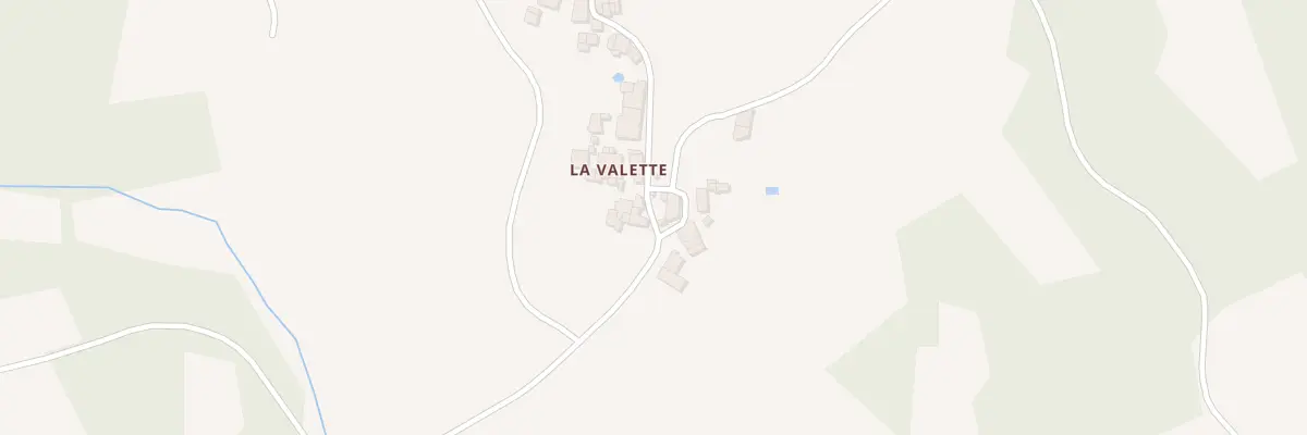 Plan du 5225 La Valette à Montrol-Sénard