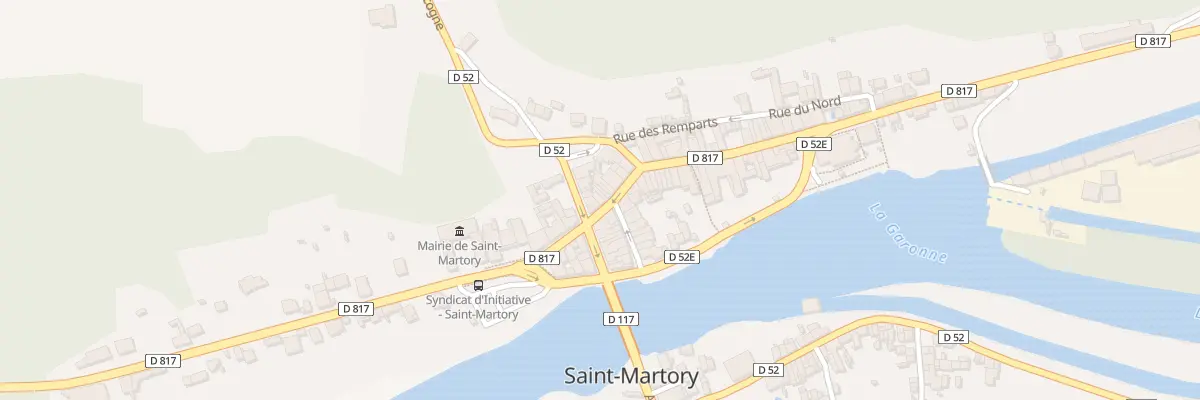 Plan du 182 Rue du Centre à Saint-Martory