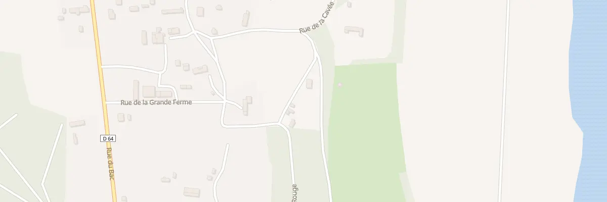 Plan du 6001 Le Bourg à Bardouville