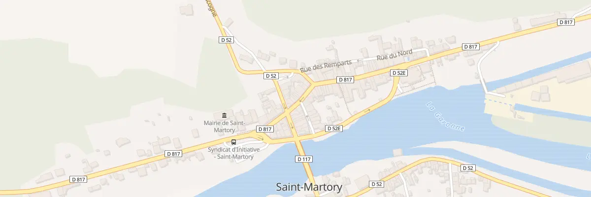 Plan du 180 Rue du Centre à Saint-Martory
