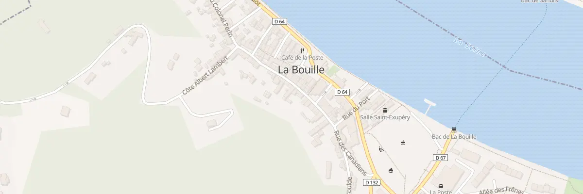 Plan du 27 Rue des Canadiens à La Bouille