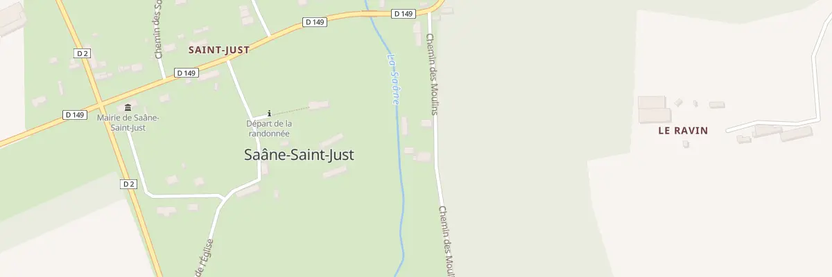 Plan du 5023 L’Eglise à Saâne-Saint-Just