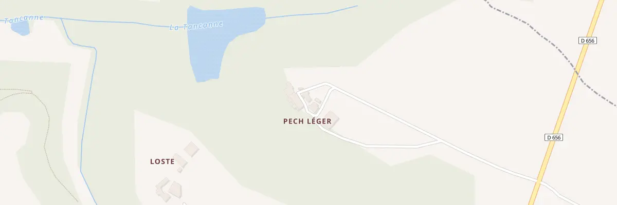Plan du 5027 Pech Leger à Saint-Beauzeil