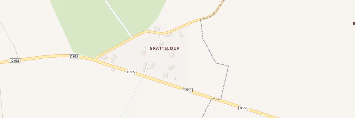 Plan du 7 Gratteloup à Vichères