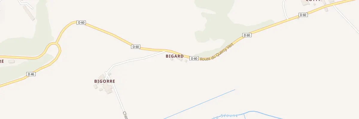 Plan du 5123 Bigard à Montjoi