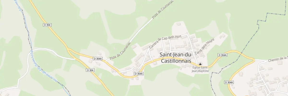 Plan du 13 Le Village à Saint-Jean-du-Castillonnais