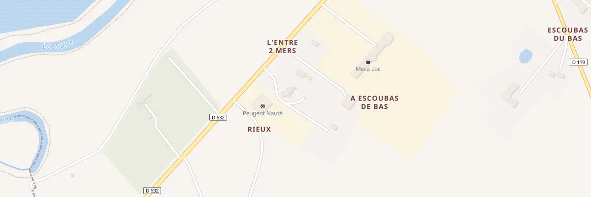 Plan du 460 Rte de Toulouse à Samatan
