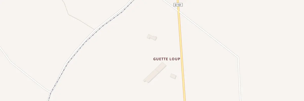 Plan du 70 Guette Loup au Temple