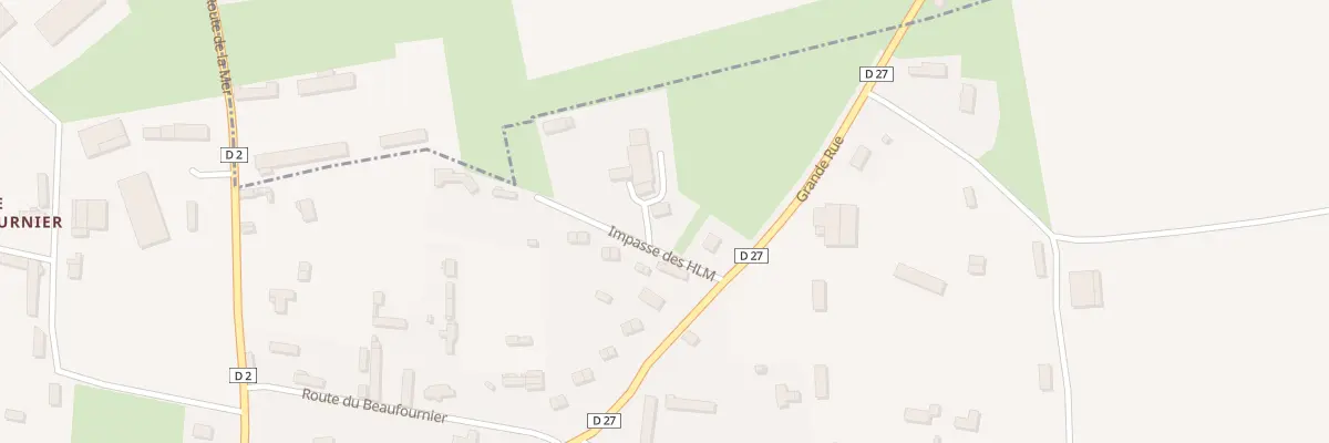 Plan du 56 Imp des Hlm à Avremesnil