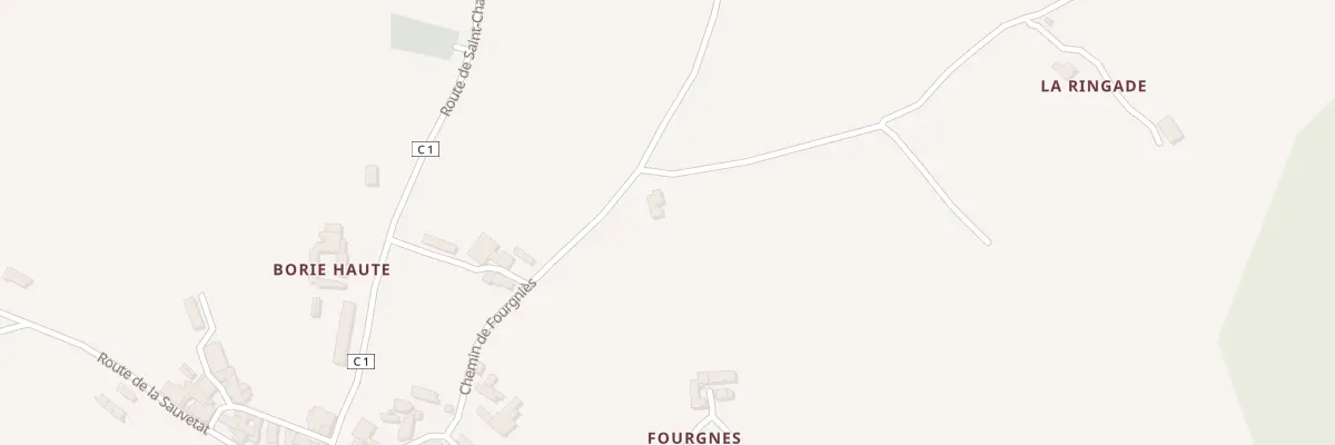 Plan du 212 Che de Fourgnes à Blanquefort-sur-Briolance