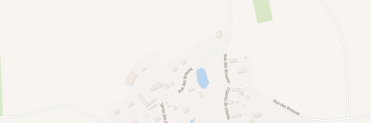 Plan du 410 Rue des Brosses à Sainte-Marie-d’Attez