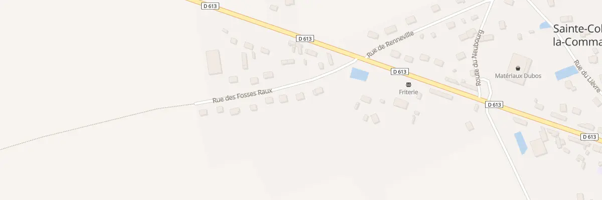 Plan du 9485 Rue des Fosses Raux à Sainte-Colombe-la-Commanderie