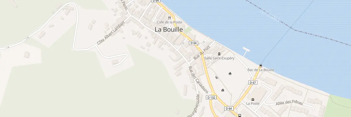 Plan du 13 Rue des Canadiens à La Bouille