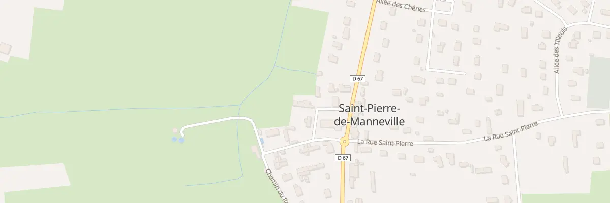 Plan du 11 Pl de l’Eglise à Saint-Pierre-de-Manneville