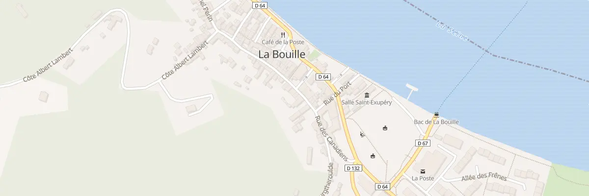 Plan du 15 Rue des Canadiens à La Bouille