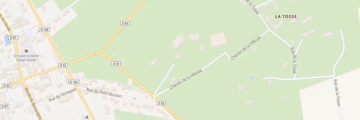 Plan du 5321 La Tosse à Limésy