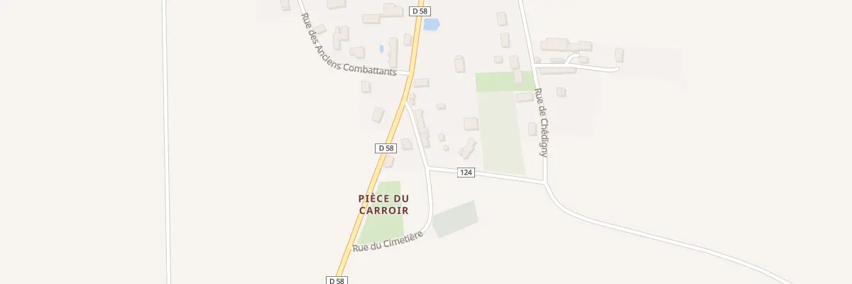 Plan du 5 Rue des A.F.N à Cigogné