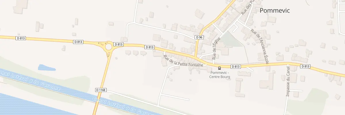 Plan du 5083 Pommevic à Pommevic