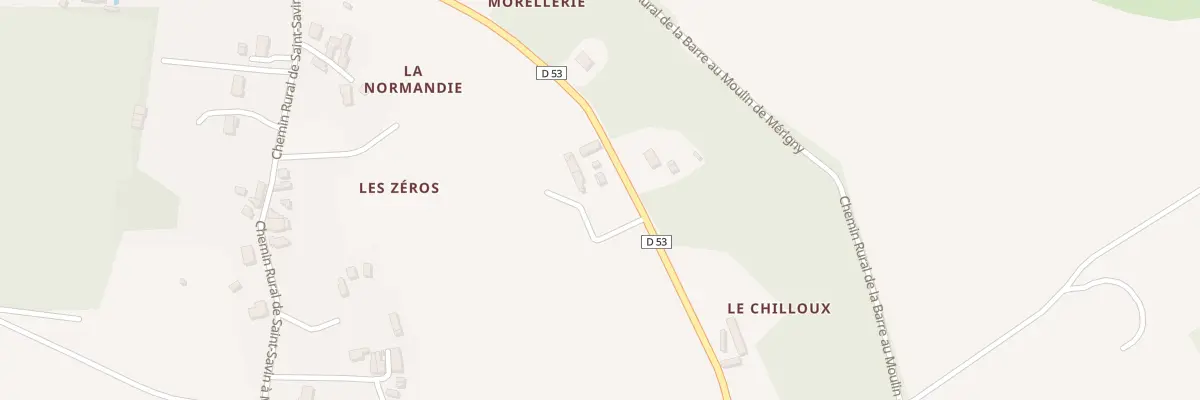 Plan du 8 La Morellerie à Mérigny