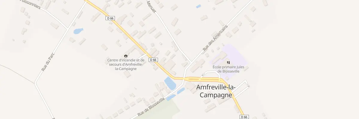 Plan du 3 Rue des Americains à Amfreville-Saint-Amand