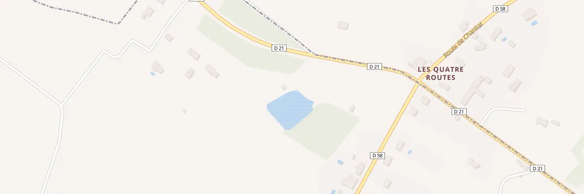 Plan du 5361B Les Gouttes à Saint-Auvent