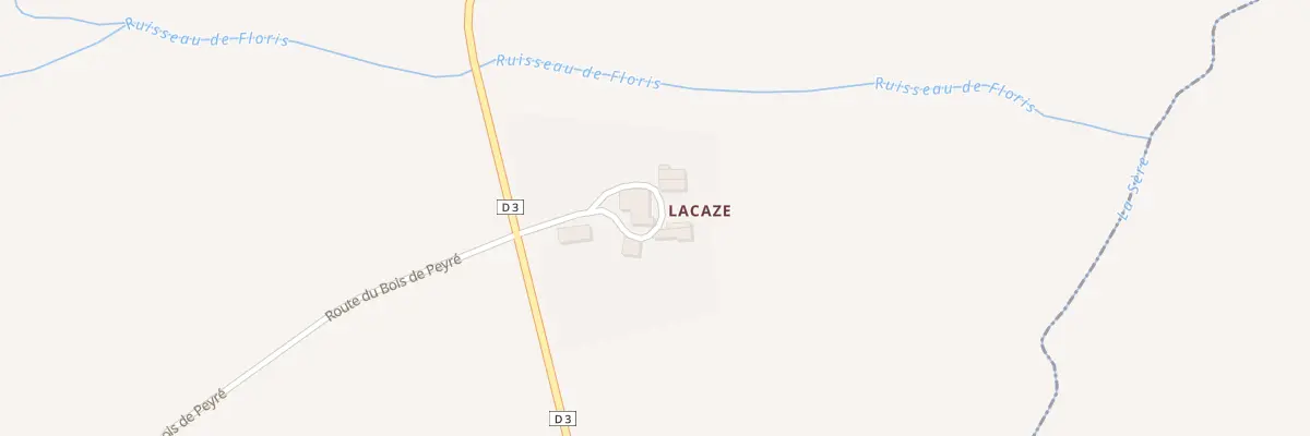 Plan du 5375 Lacaze à Lavit