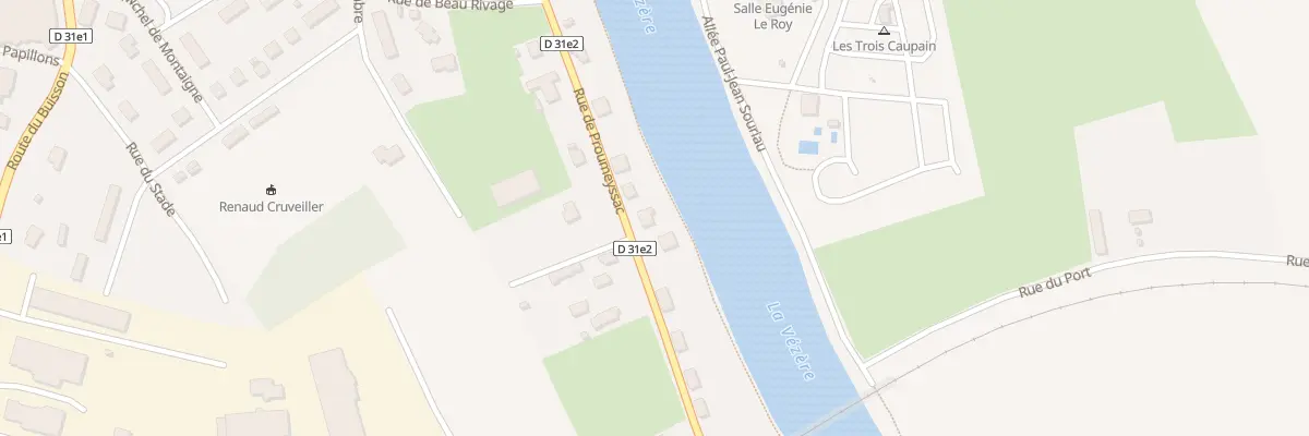 Plan du 771 Rue de Proumeyssac au Bugue