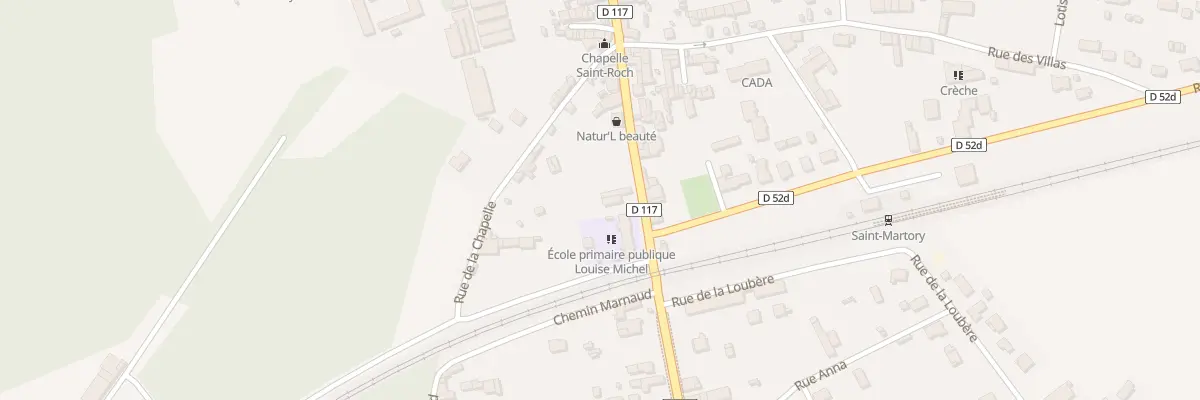 Plan du 278 Av des Pyrénées à Saint-Martory