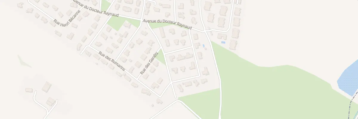 Plan du 3 Rue des Lavandes à Lombez