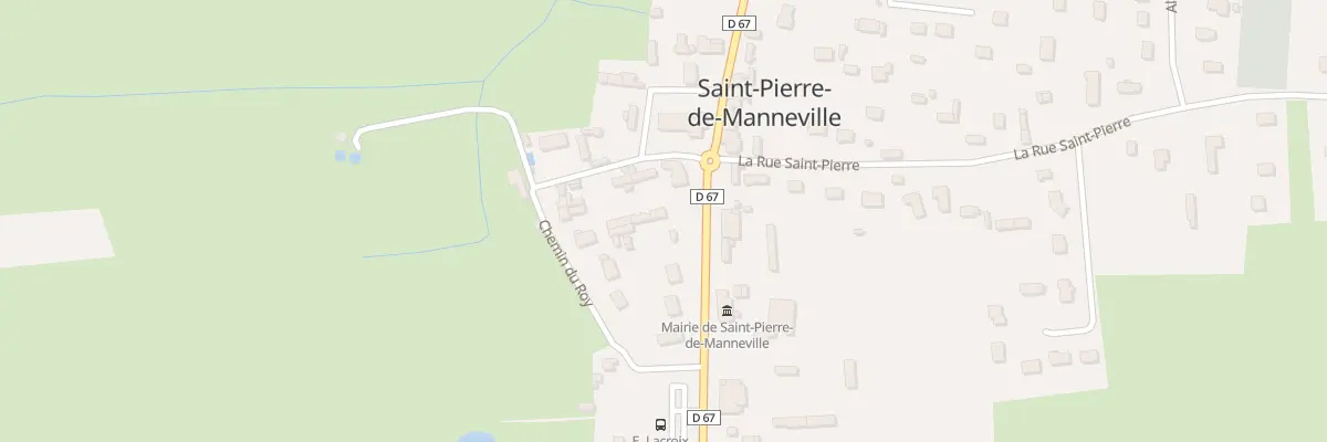 Plan du 3 Pl de l’Eglise à Saint-Pierre-de-Manneville