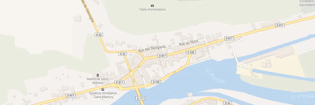 Plan du 94 Rue du Centre à Saint-Martory