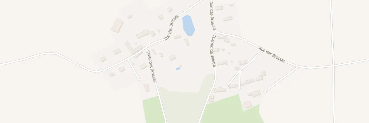 Plan du 485 Rue des Brosses à Sainte-Marie-d’Attez