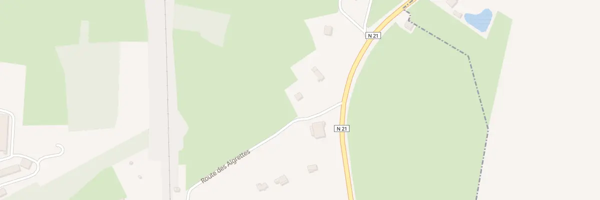 Plan du 801B Champs de Douyeras à Thiviers