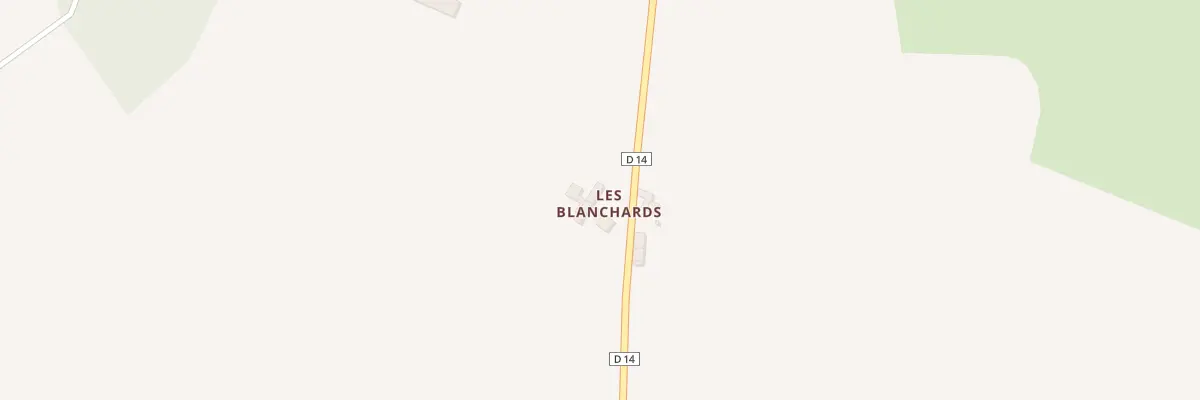 Plan du 696 Les Blanchards à Preuilly-sur-Claise