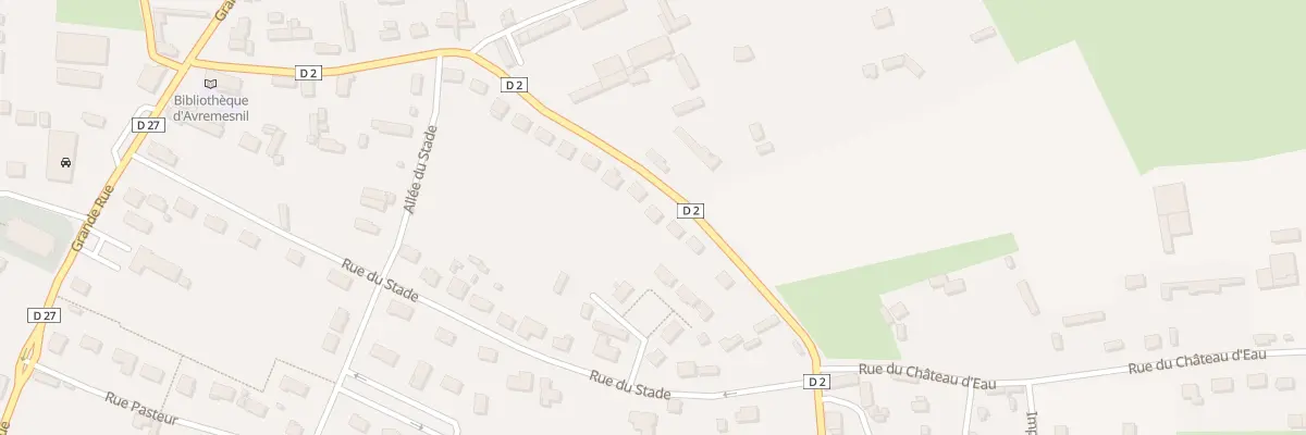 Plan du 370 Rue de la Croix Lorgerie à Avremesnil