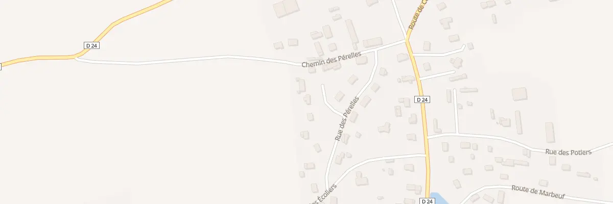 Plan du 6 Rue des Pérelles à Crosville-la-Vieille