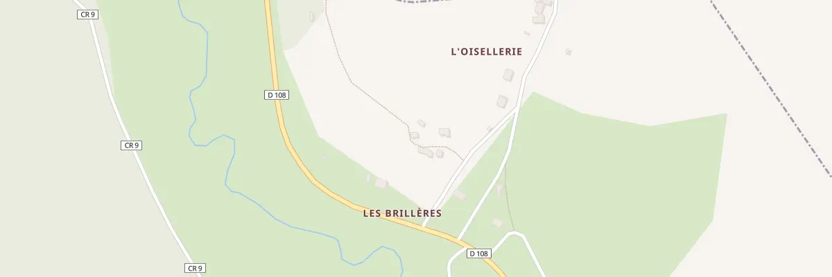 Plan du 4 L’Oisellerie à Sasnières