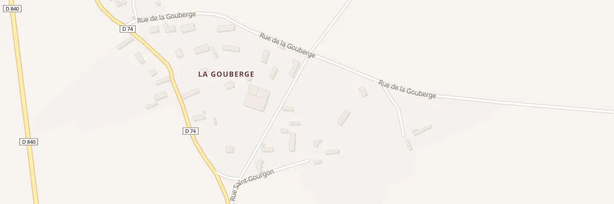 Plan du 10 Rue St Gourgon à Ormes