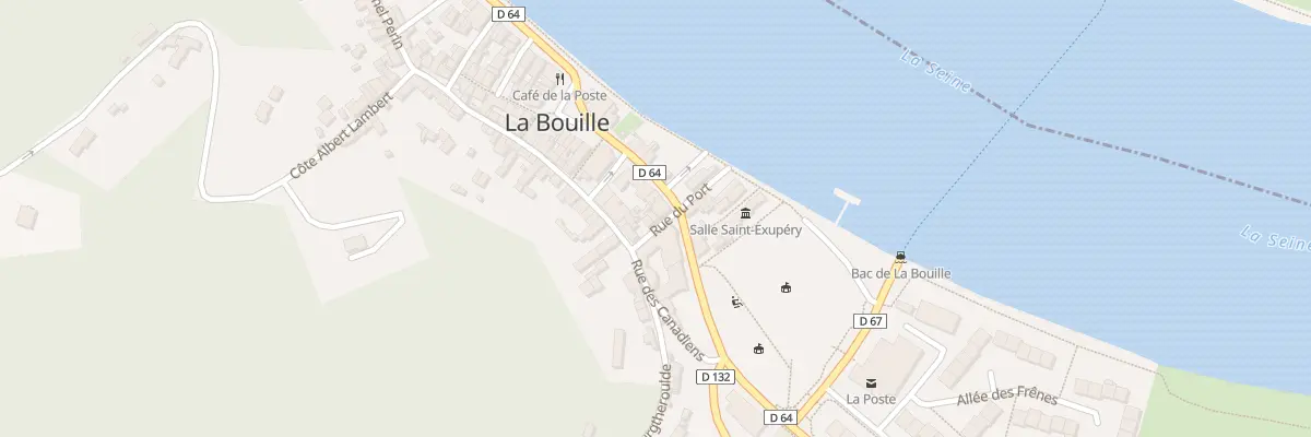 Plan du 4 Rue du Port à La Bouille