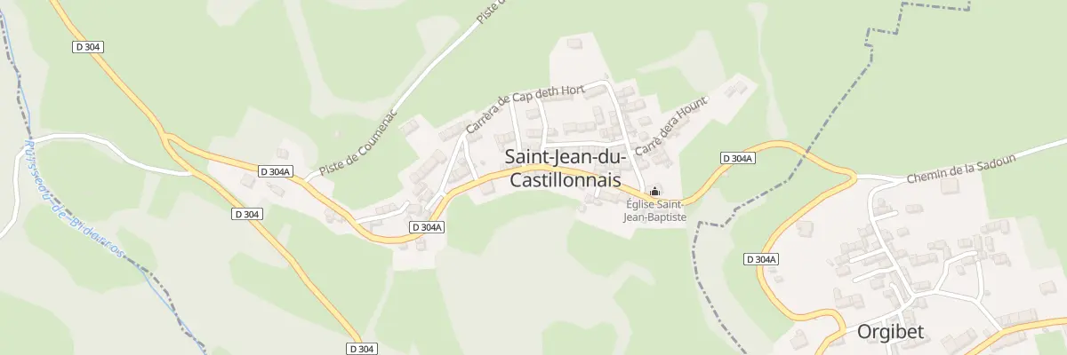 Plan du 17 Le Village à Saint-Jean-du-Castillonnais