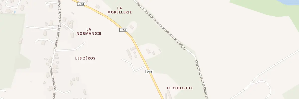 Plan du 11 La Morellerie à Mérigny