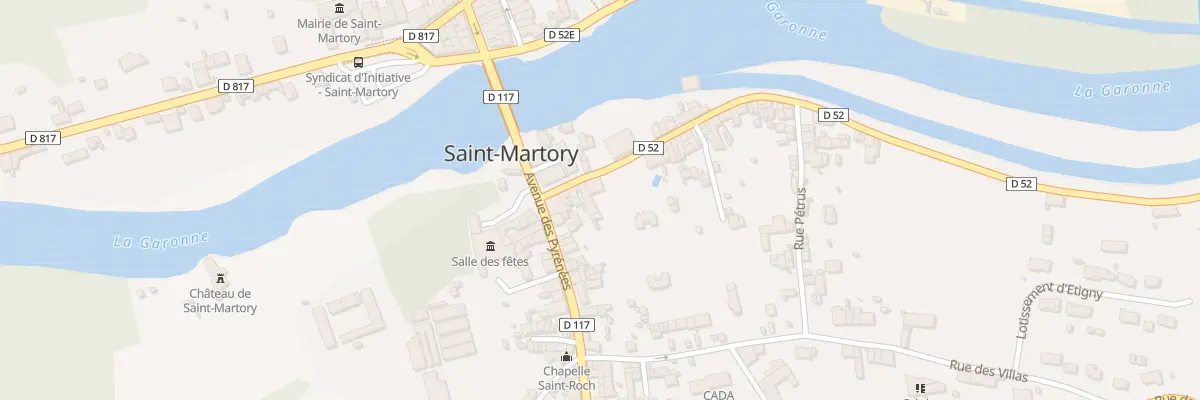 Plan du 50 Rue alexandre Sahuc à Saint-Martory