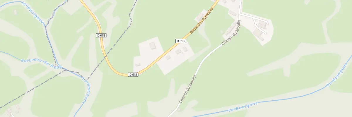 Plan du 161 Bernedech à Orgibet
