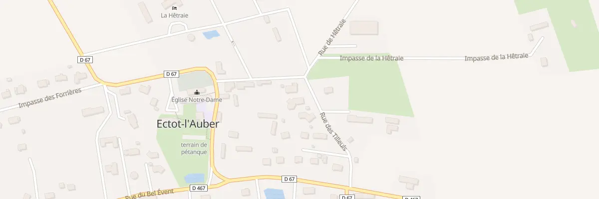 Plan du 48 Rue des Tilleuls à Ectot-l’Auber