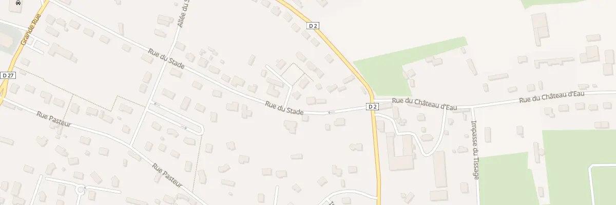 Plan du 435 Rue du Stade à Avremesnil