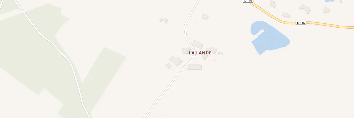 Plan du 5078 La Lande à Saint-Martin-de-Jussac