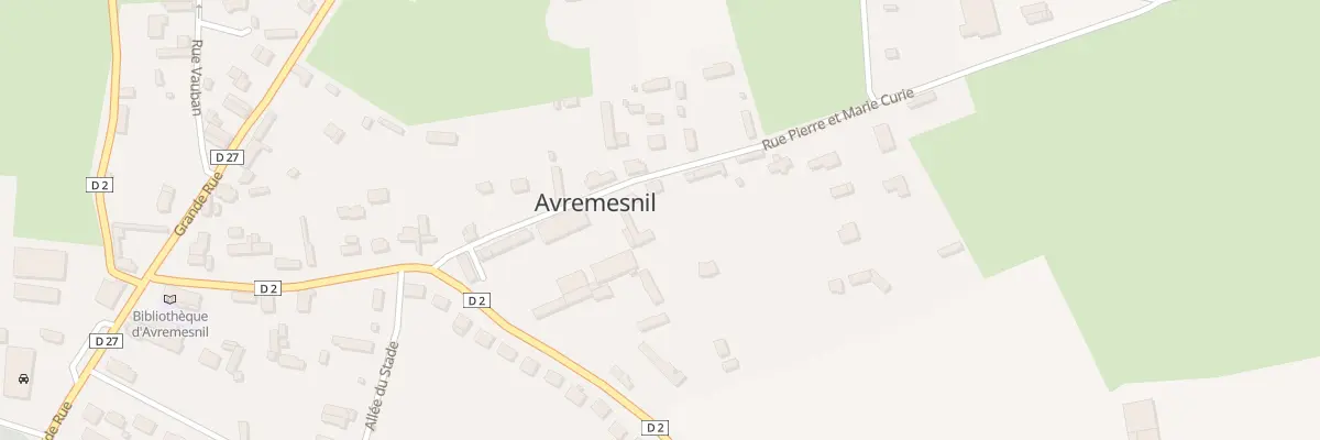 Plan du 158 Rue Pierre et Marie Curie à Avremesnil